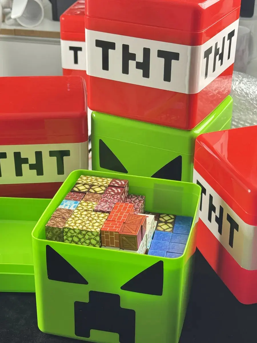 TNT Minecraft cajas